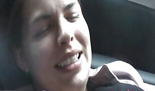 Czech Cutie Zuzinka’s Car Sex Adventure – Sucking Dick in the Backseat
