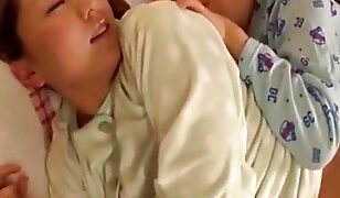 Father-Son Threesome: Son Fucks Next to Dad in a Lewd, Incestuous Encounter