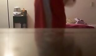 Creepy Spouse Catches Neighbor’s Slamming Cock in Wife’s Pussy While Filming Under the Bed