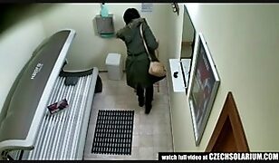 Solarium Secrets: Hidden Cam Catches Cheating Couples and Horny Teens in Lewd Encounters