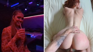 Banging the Bad Boy from the Bar, He Pounds Me Passionately