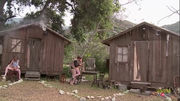 Cute MILFs in Spellbinding Outdoor Anal Orgy Fantasy