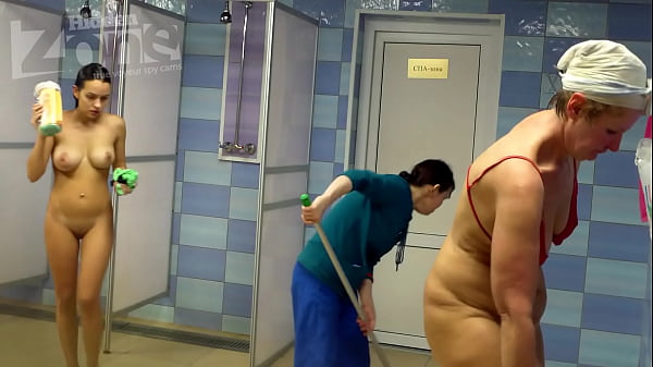 Big Tits Voyeur Shower: Raw Unfiltered Massive Jugs Peek