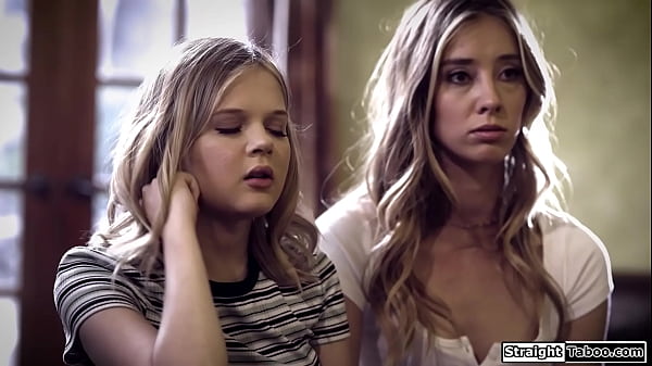 College Counselor Gets Naughty With Small Tit Blonde Teens!