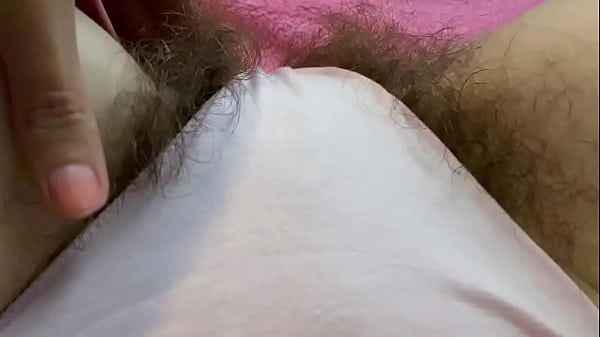 Hairy Pussy Cheeky Fun Masturbation Dripping Cum Panties