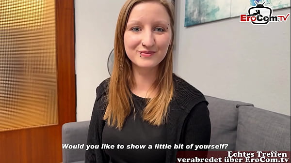 Cheeky German Teen Next Door’s First Real User Date!