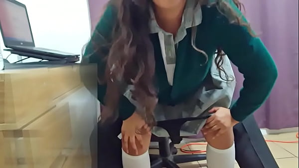 Pounding 18yo Latina Student Ass: Dominant Anal Swallow Comp