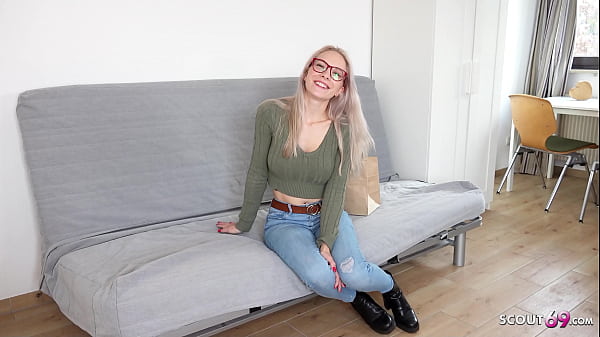 German Scout – Busty Skinny Teen’s Passionate Model Seduction