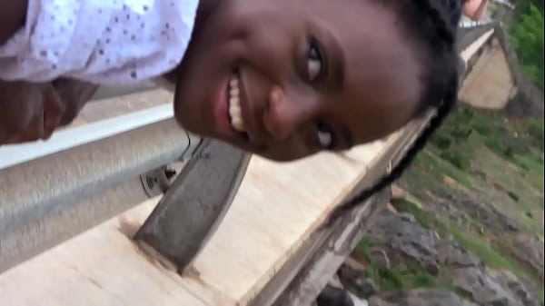 Tempting Ebony Babe Toys & Fingers Pussy to Cum, Sloppy BJ!