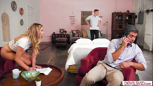 Stepdad Watches Stepdaughter Blow BF Then Fucks Him Now!
