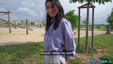 Filthy Public Agent: Hot Ass Craves Explosive Mouth Cum