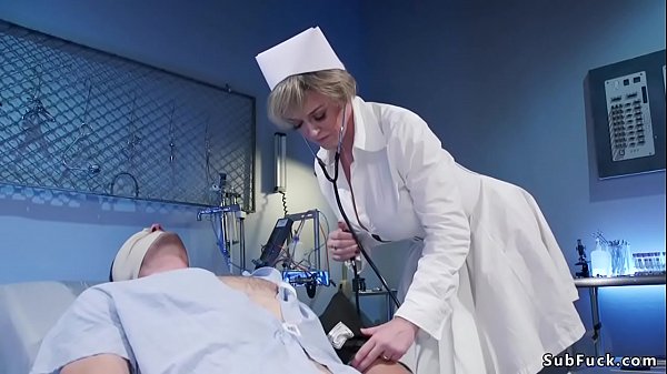 Teasing Huge Tits Nurse Dee Williams Facesits & Strapon Pegs