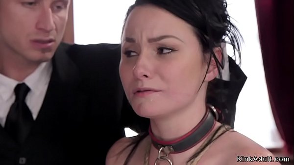 Hypnotic Master Butler Anal A2M Fucks Two Bondage Sluts