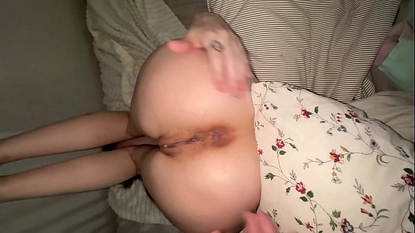 Tempting Virgin Anal Rimmed & Fucked Close-Up Cum Rush