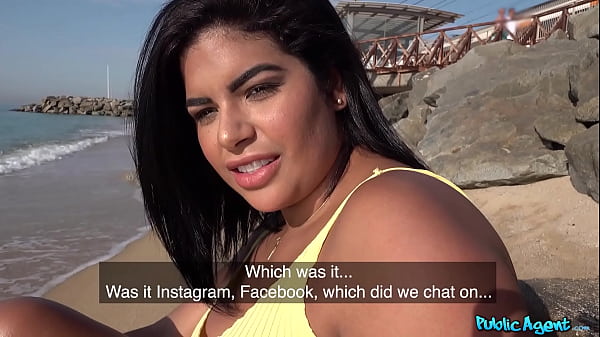 Public Agent Big Tits Bounce for Intense Orgasm Outdoors
