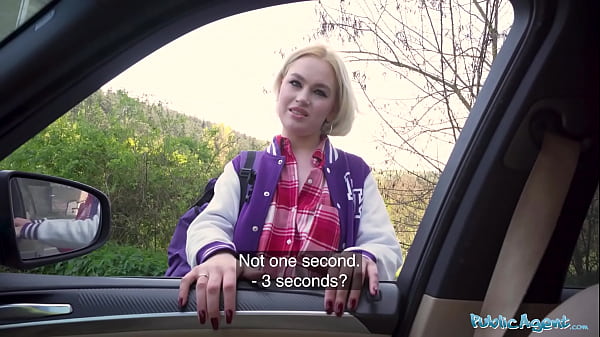 Public Agent: Cheeky Blonde Babe Sucks & Rides Fat Cock!