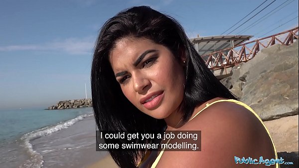 Watch Sheila Ortega’s Huge Tits in Public Agent Right Now!