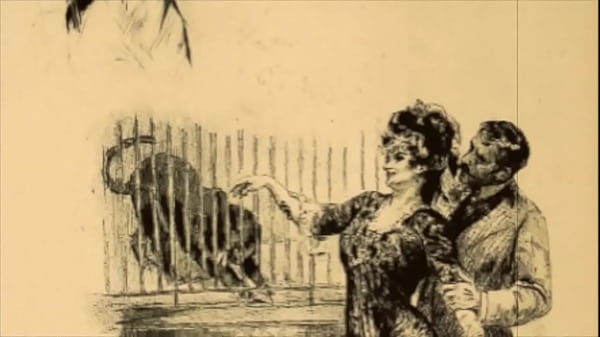 Retro Erotic Art Tempts with Sinful Teasing Vintage Beauties