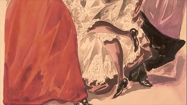 Retro Erotic Art: Dreamlike Fantasy of Hypnotic Vintage Lust