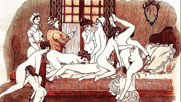 Retro Erotic Drawings – Enchanted Hypnotic Fantasy Realm