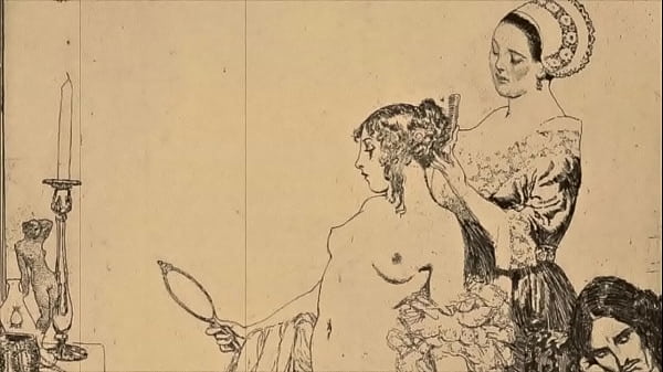 Retro Erotic Drawings: Raw Filthy Vintage Hardcore Ecstasy!
