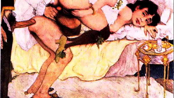Retro Erotic Illustration: Savage Filthy Vintage Ecstasy