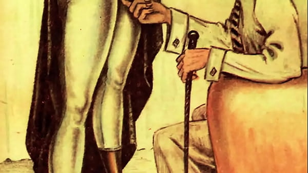 Retro Erotic Illustration: Raw Filthy Vintage Hardcore Bliss!
