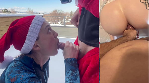 Santa’s Forbidden Anal Creampie: 8in Dick Deepthroat Snow