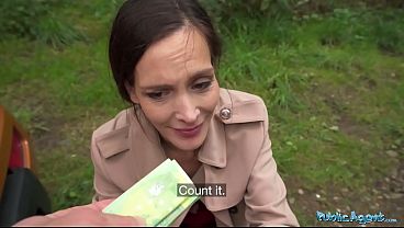 Tempting Mature Server’s First Stranger Sex – Public Agent