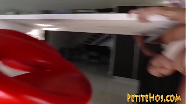Tiny Teen Asian in Spellbinding Deepthroat Fantasy Railing