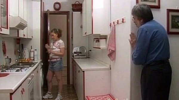 Raw Turkey Grandpa Hammers Ugly Girl in Savage Fuck Frenzy