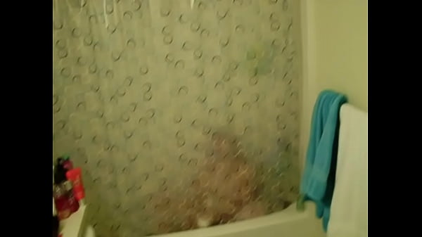 Wife Blasting Pussy with Showerhead on Hidden Cam Now!