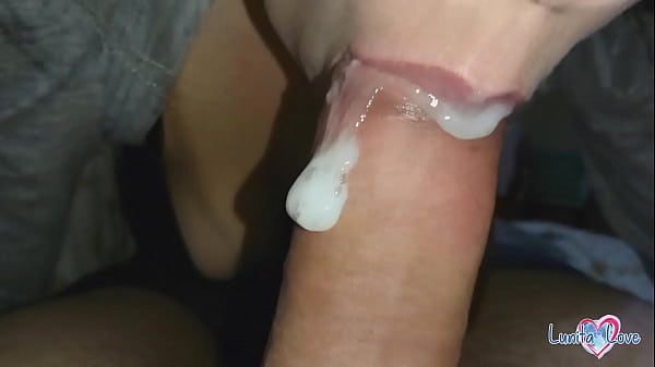 Quick LunitaLove Cumshots: Homemade Face & Tits Covered!