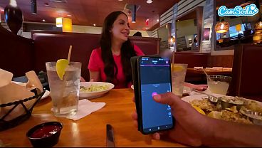 Horny Girl Masturbates During Lunch in Public: Naughty Fun!