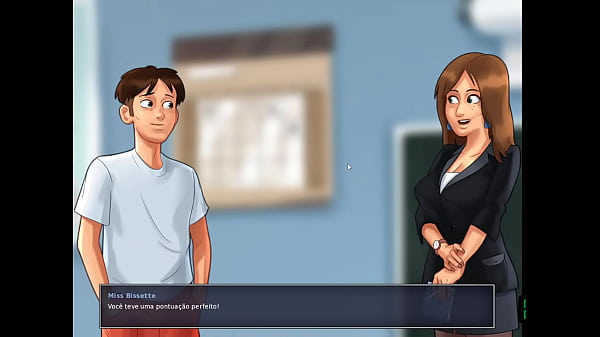 Summertime Saga Ep 76: Naughty Fuck with Hot French Teacher!