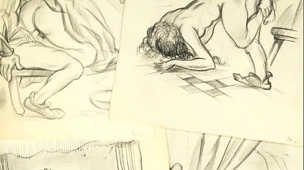 Retro Erotic Art: Pure Ecstasy & Intense Orgasmic Release