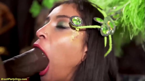 Savage Interracial BBC Destroys Brazilian Samba Girls’ Asses