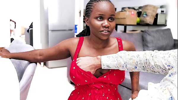 Thick African Amateur’s Epic Session with Muscular Director