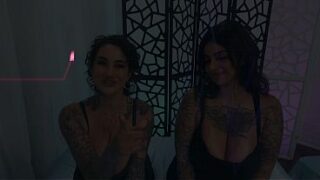 Arabelle Raphael & Azzy Star’s Forbidden Doctor Cock Worship