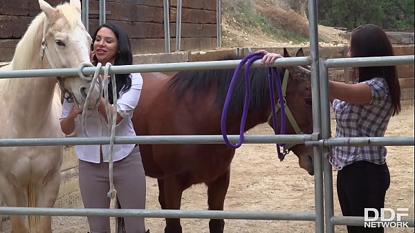 Missy Martinez & Lylith Lavey Wild Barnyard Naughty Fun